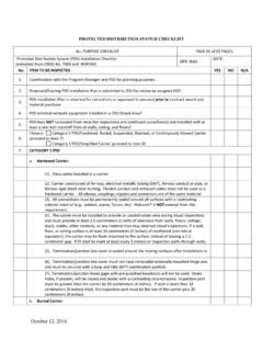 armee pds|PROTECTED DISTRIBUTION SYSTEM CHECKLIST.